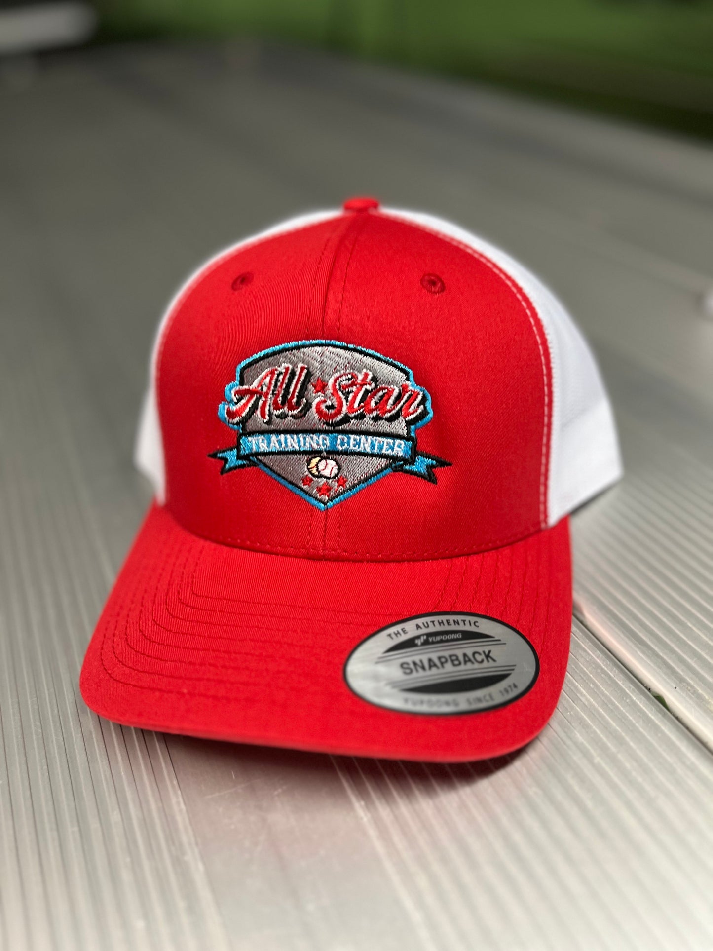 RED ALL STAR TRUCKER HAT