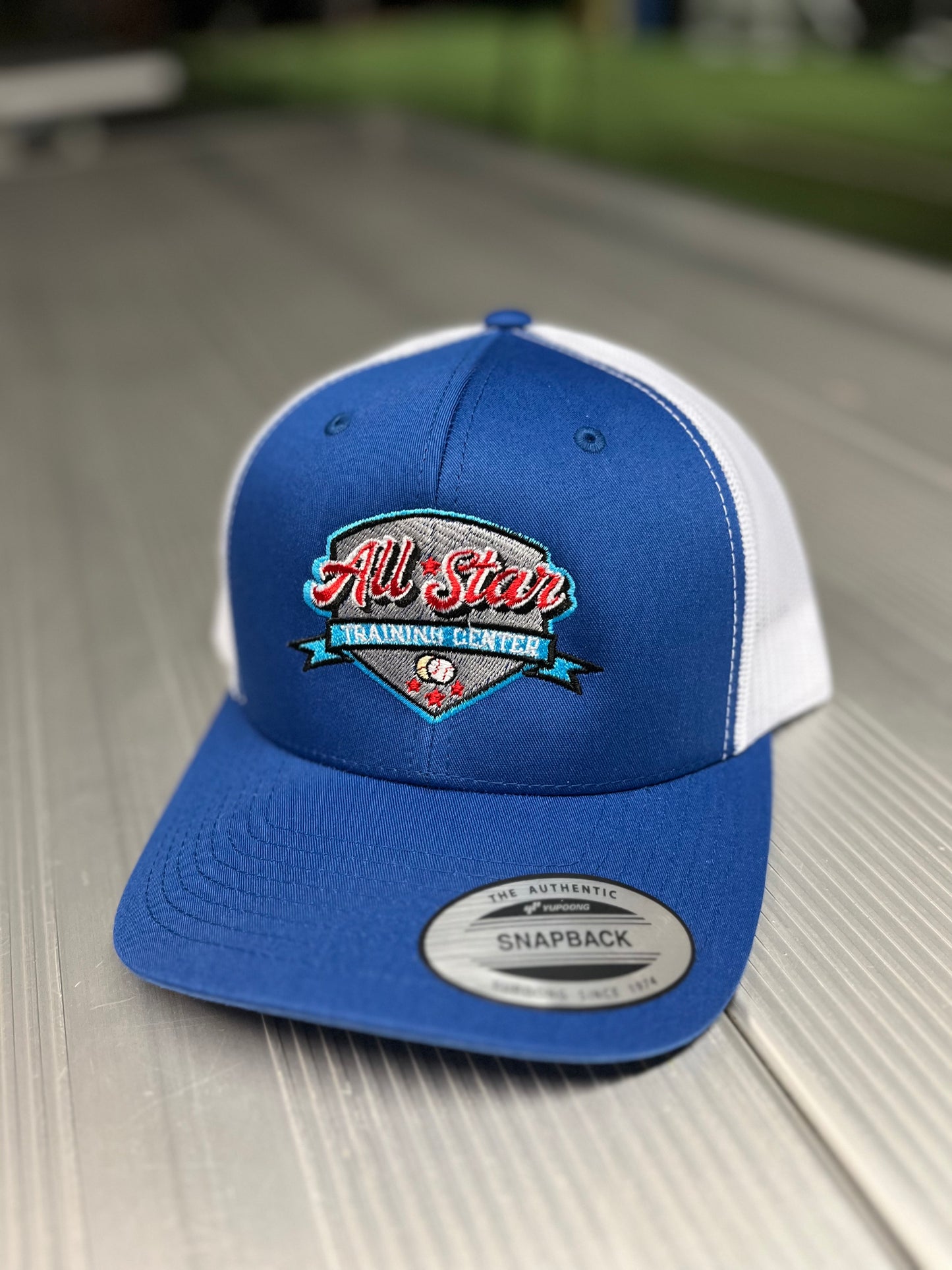 BLUE ALL STAR TRUCKER HAT
