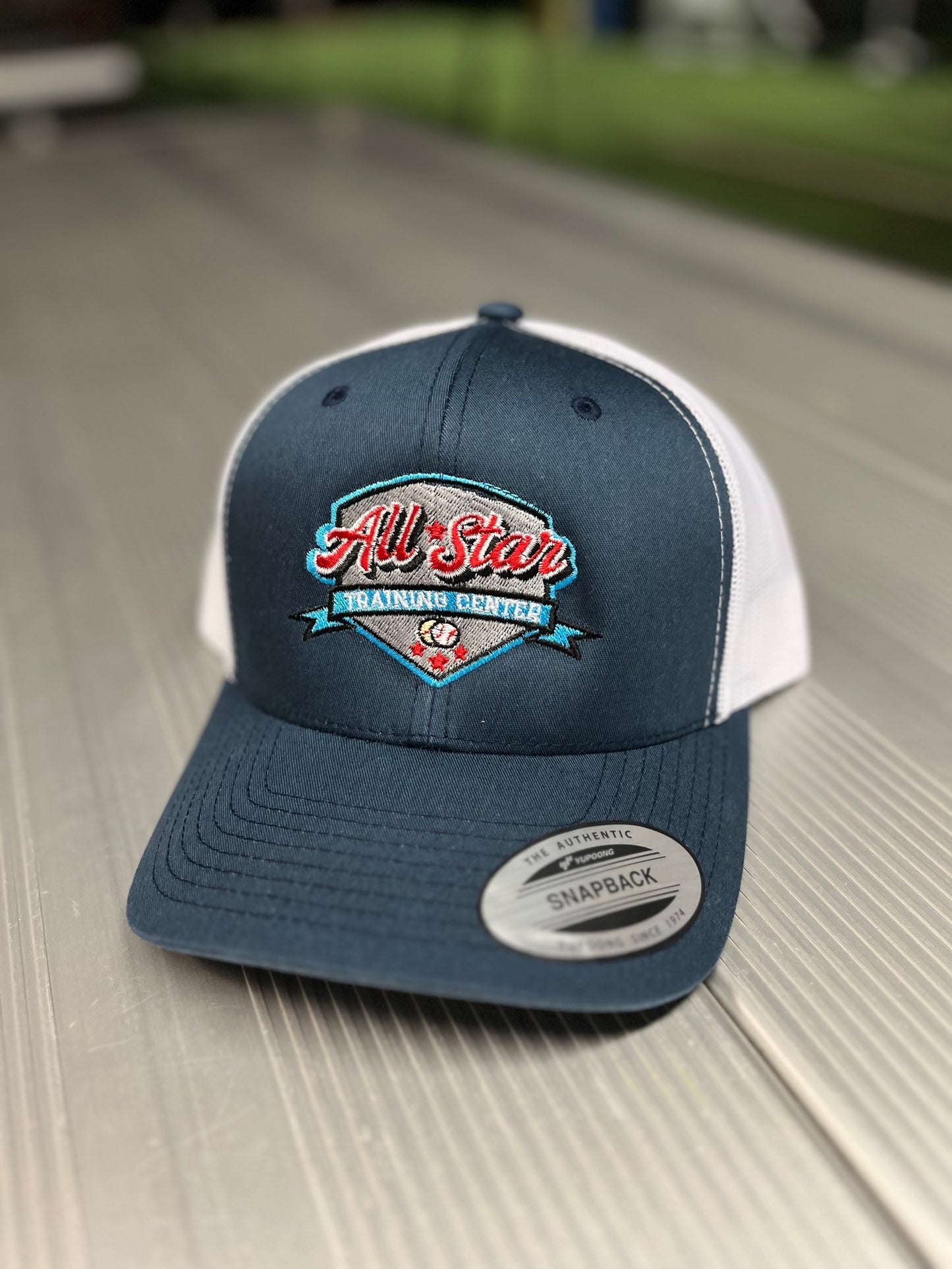 DARK GRAY ALL STAR TRUCKER HAT
