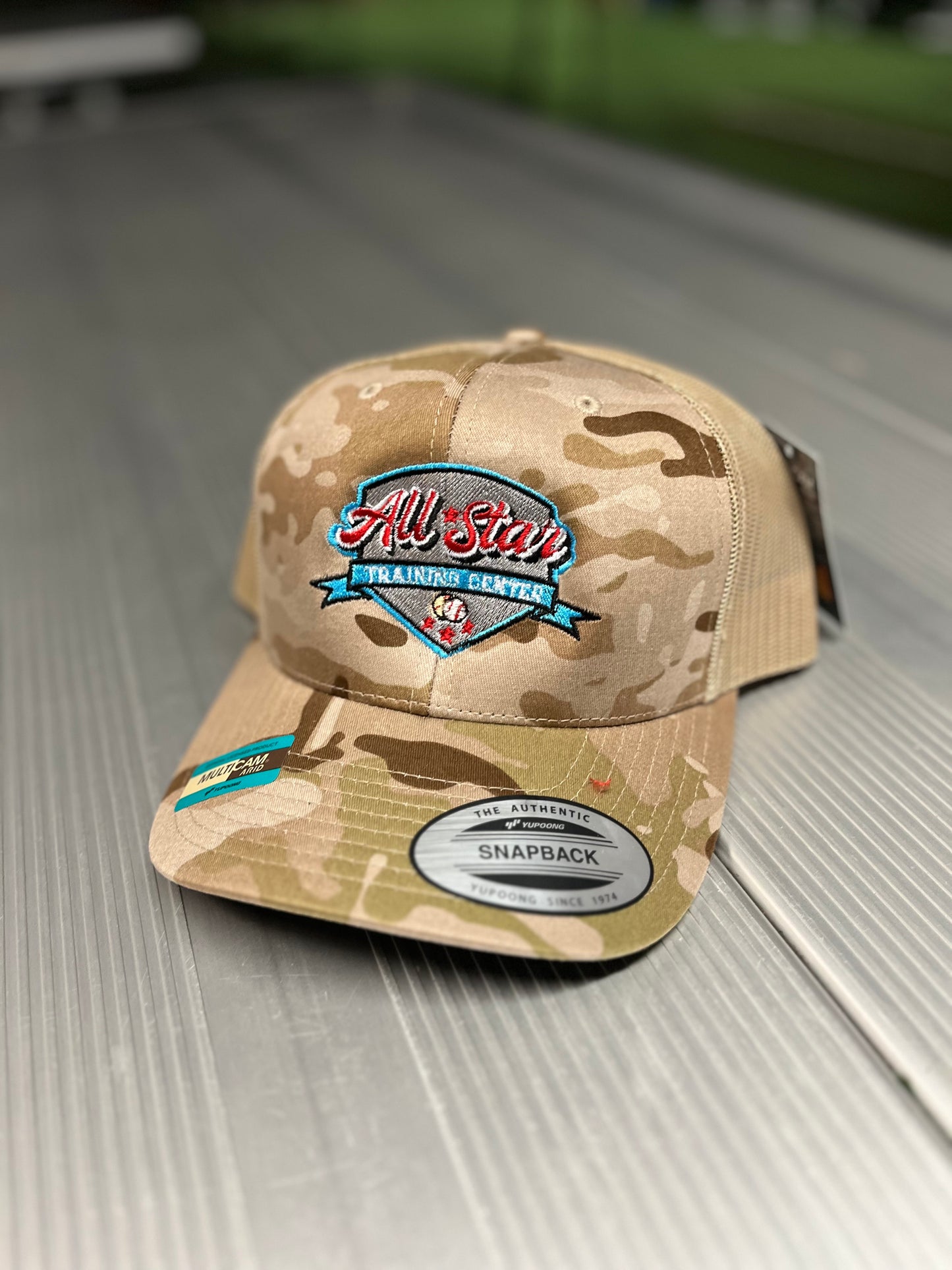 LIGHT CAMO ALL STAR TRUCKER HAT